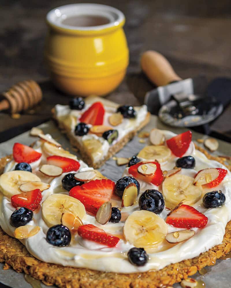 Oatmeal Breakfast Pizza Recipe